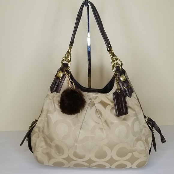 Coach Handbags - COACH MAGGIE SIGNATURE